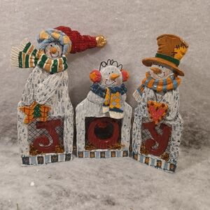 Design Impression Snowman folding "Joy"